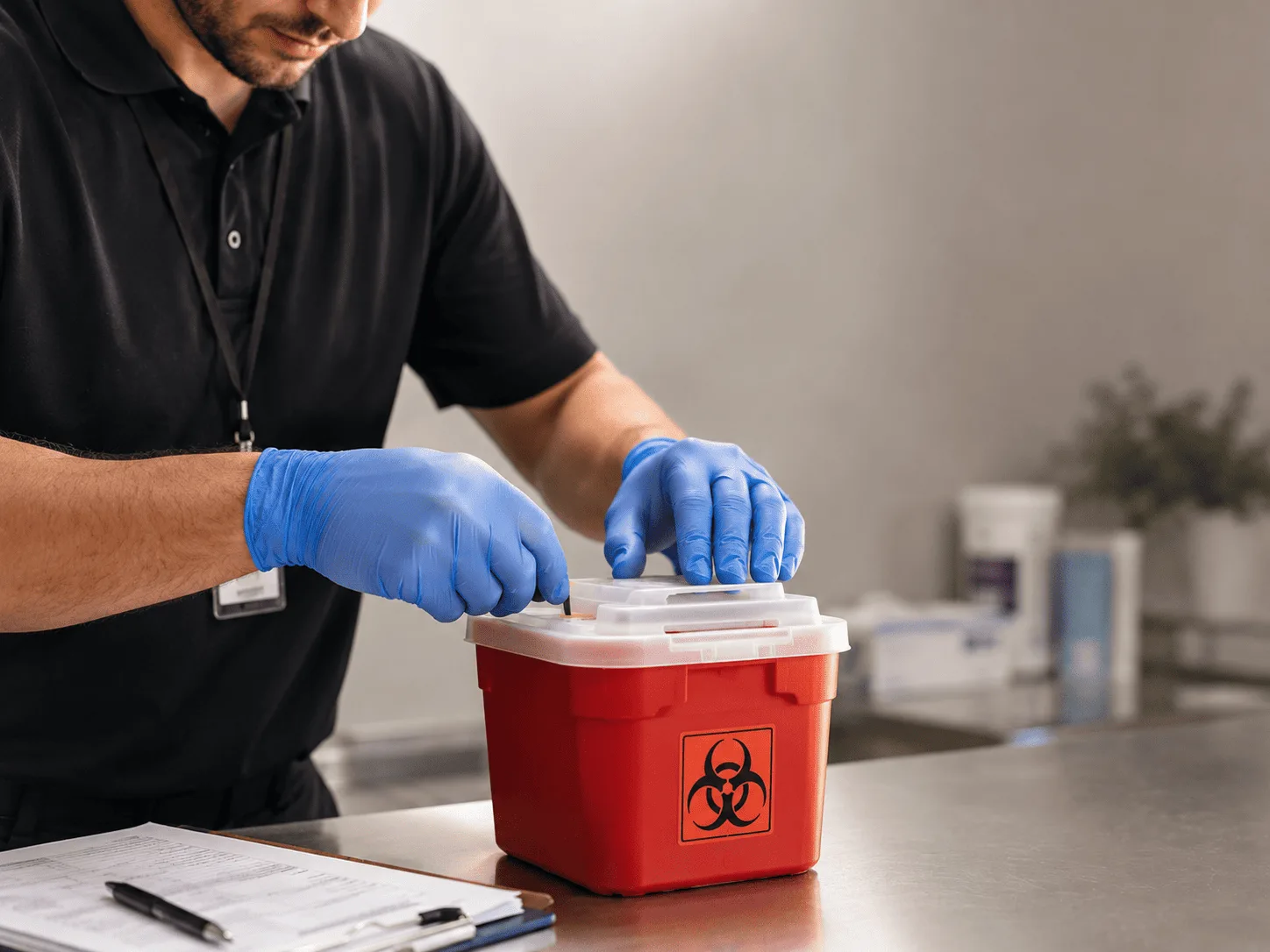 Why choose Sharps Waste Disposal in Lenzburg, IL